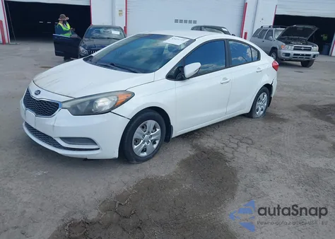 2015 Kia Forte Lx из США, поврежденный, VIN KNAFX4A63F5323080